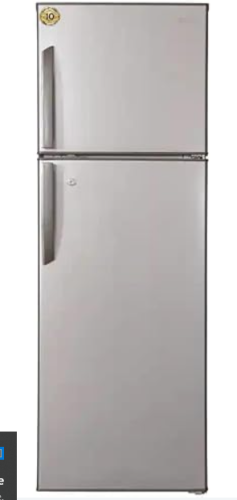 ثلاجة 14.9 قدم لون فضي 420لتر