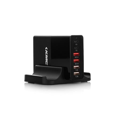 محول تيار متردد بقدرة 75 وات و6 USB موديل CW-07