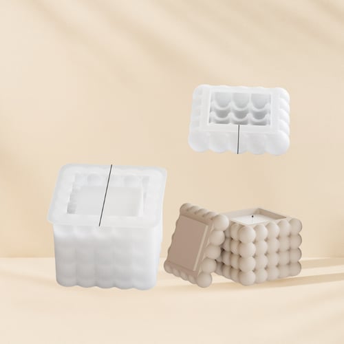 قالب سيليكون مكعب بوبل – تصميم كرات ثلاثي الأبعاد