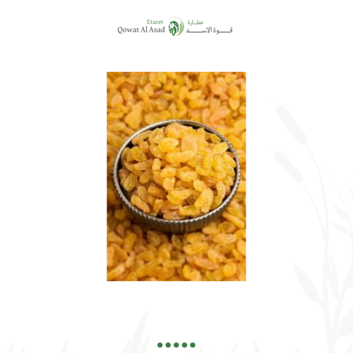 زبيب الأرز الاصفر