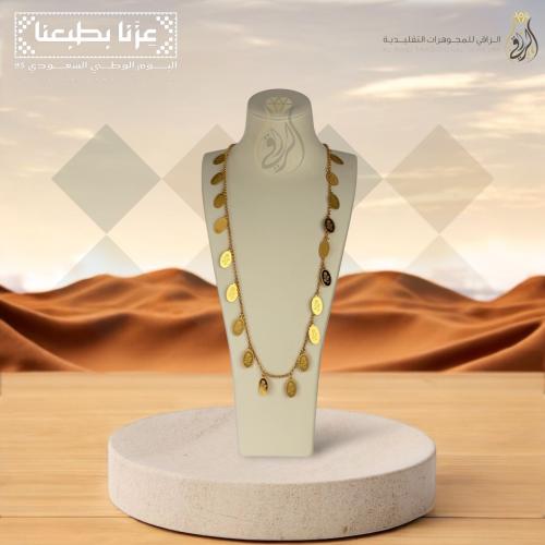 عقد بديل الذهب نقوش الوطن