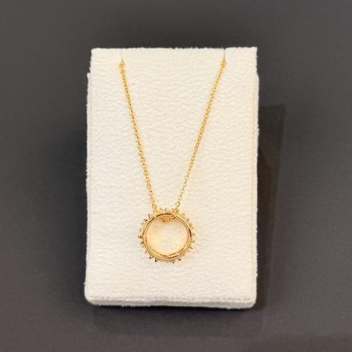 عقد بديل الذهب الحلقة الناعمة