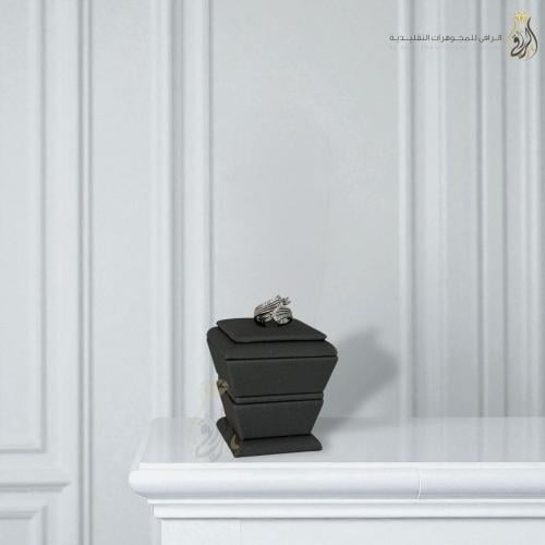 خاتم زركون متعدد الطبقات بتصميم عصري