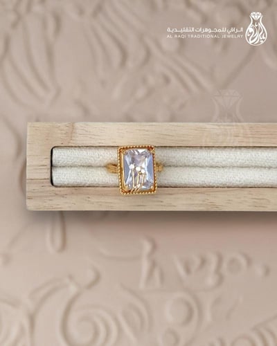 خاتم بديل الذهب إشراقة التوليب