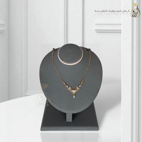 عقد الزركون الذهبي الكلاسيكي