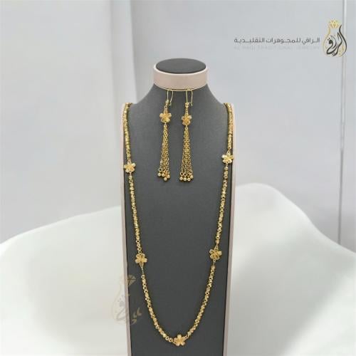 طقم زهور بديل الذهب