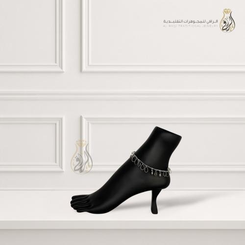 خلخال الدموع الفضية