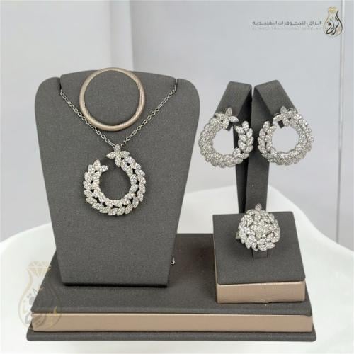 طقم زركون ناعم شذى