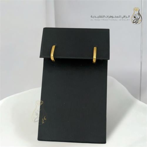 delicate gold hoop earrings