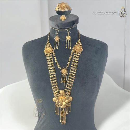 طقم زهرة السلاسل الفاخر
