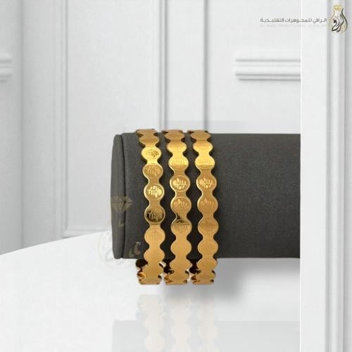 بناجر بديل الذهب نقشة الورد الملكي