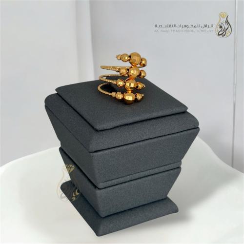 خاتم بديل الذهب درر متلألئة