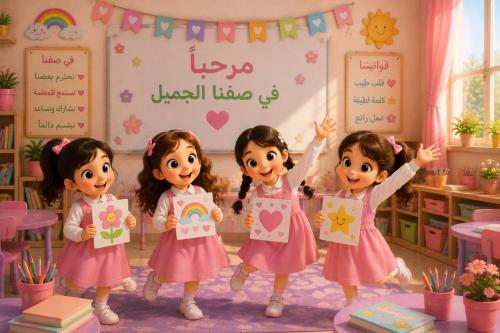 فيديو ترحيب بالصف الأول الابتدائي