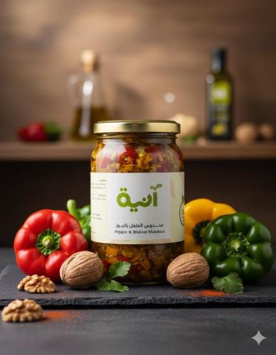 Stuffed pepper with walnuts 450 ml