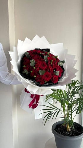 باقة الروز الاحمر