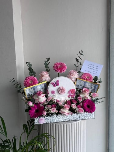 ستاند اكريلك وشوكولاته بستاني