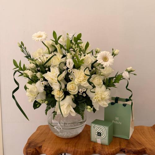 فازة نقاء مع شوكولاتة باتشي