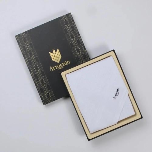 شماغ أرمينيو أبيض كلاسيك A-W4