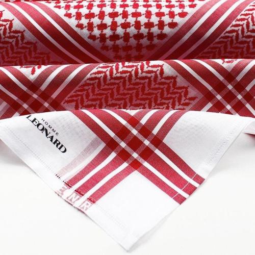 شماغ ليونارد احمر LTR