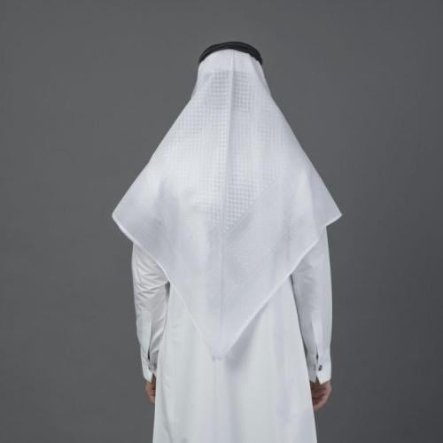 شماغ البسام ابيض