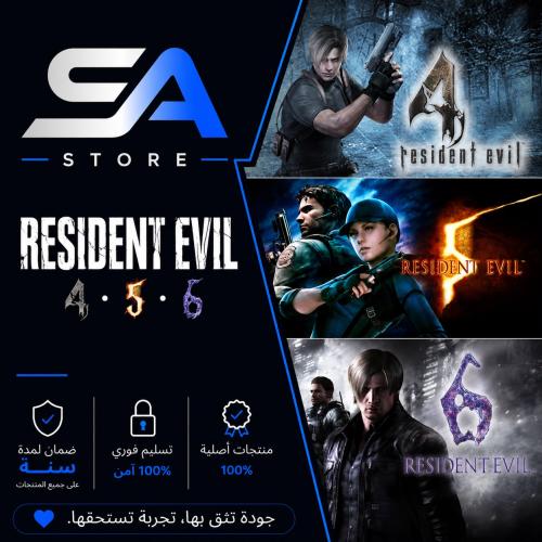رزدنت ايفل 4 5 6 سوني 4