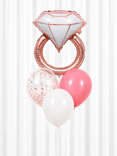 Wedding ring balloon
