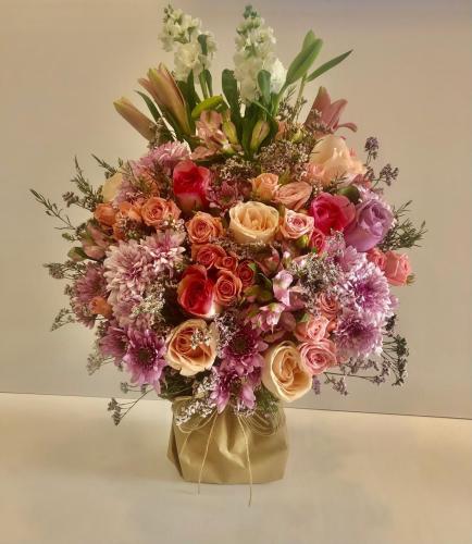 تنسيق الحديقة الساحرة Charming Flower Arangement