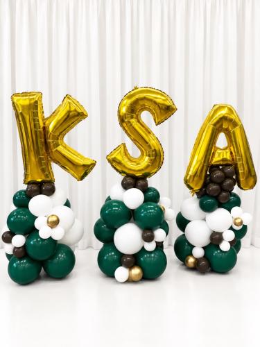 بالونات KSA احتفال باليوم الوطني