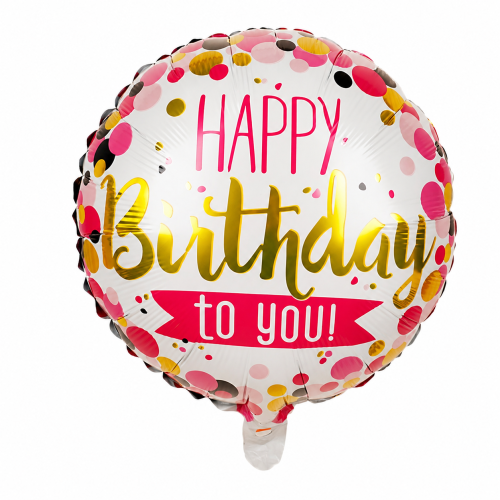 بالون عيد ميلاد سعيد - Happy Birthday to you
