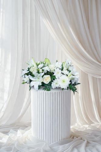 Centerpiece Natural Rose - قطعة مركزية من الورد ال...