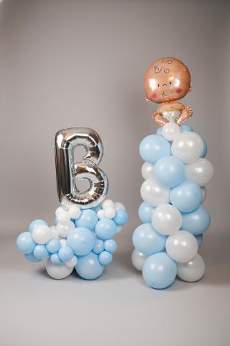 مجموعة المولود - welcome baby Boy setup