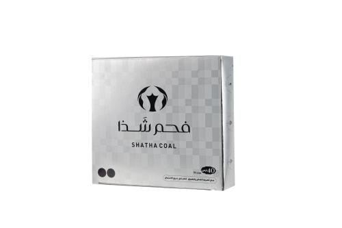 فحم بخور شذا 50 ملي 40 قرص عالي الجوده حجم كبير