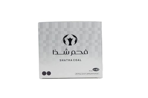 فحم بخور شذا 50 ملي 40 قرص عالي الجوده حجم كبير
