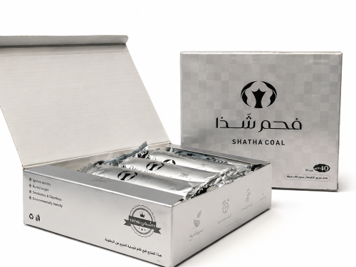 فحم بخور شذا سريع الاشتعال – يدوم 60 دقيقة – حجم 5...