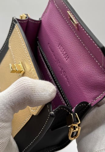 Audrey Hepburn micro - Black Alligator