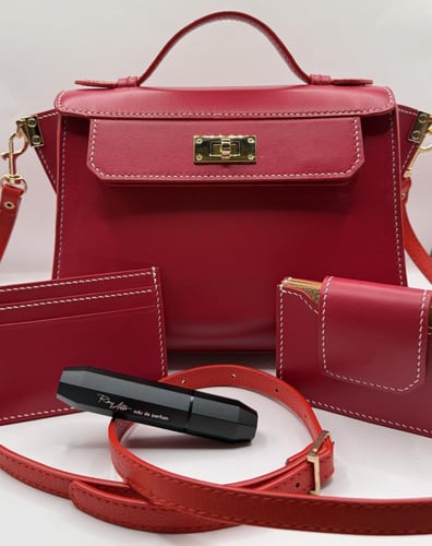 Audrey Hepburn mini set Raspberry