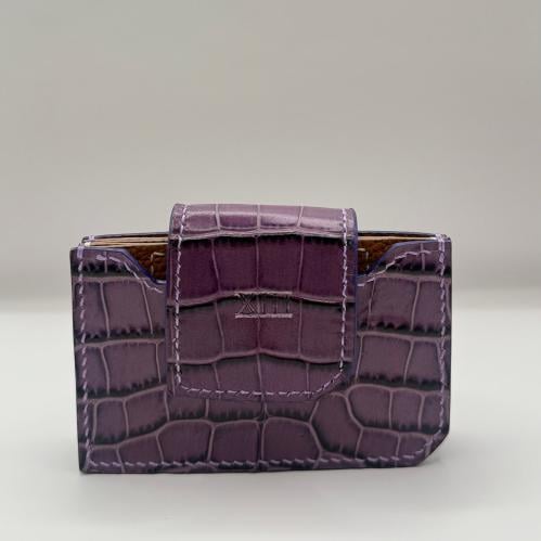 Embossed crocodile Lavender