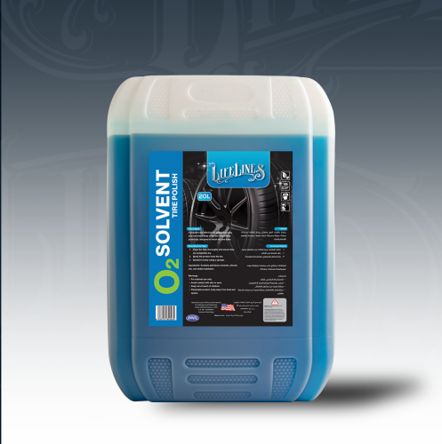 O2 SOLVENT TIRE POLISH - 20 لتر
