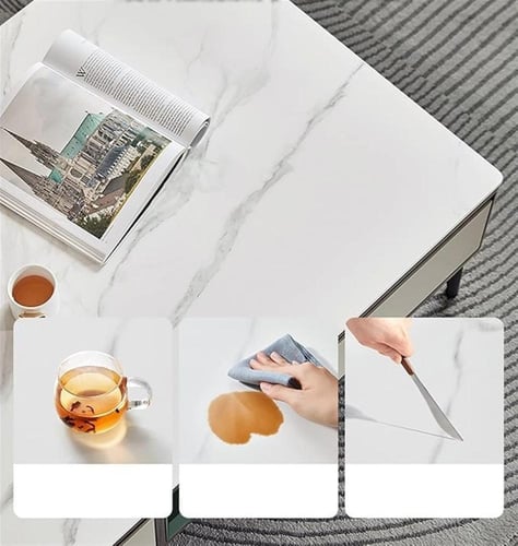 طاولة تلفزيون مع طاولة قهوة