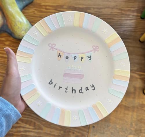 الرسم على الصحن