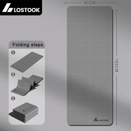 بساط قابل للطي من مادة TPE بسمك 4 مم وسهل التخزين...