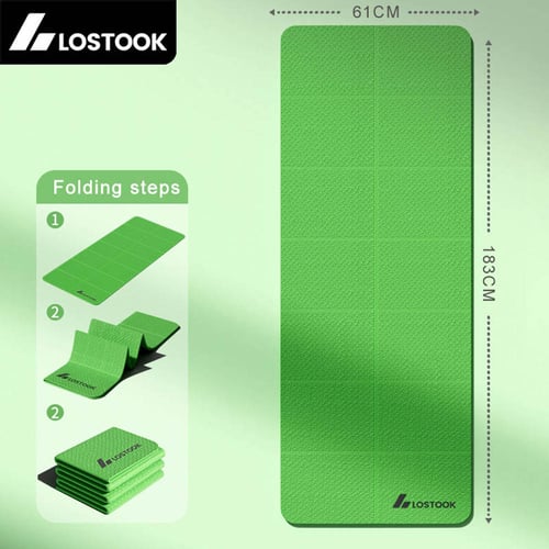 بساط قابل للطي من مادة TPE بسمك 4 مم وسهل التخزين...