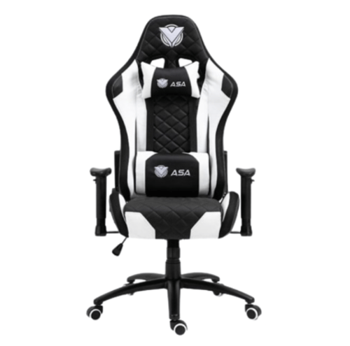 كرسي ألعاب بنقشة ماسية مع مكبر صوت وأضواء RGB