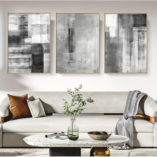 طقم مكون من 3 لوحات مقاس كل لوحه العرض 40 الطول 60...