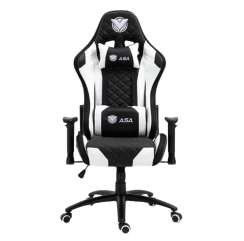 كرسي ألعاب بنقشة ماسية مع مكبر صوت وأضواء RGB