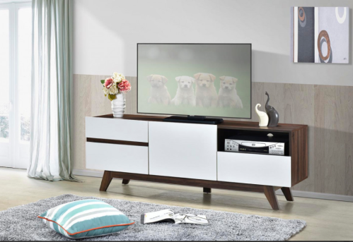 طاولة تلفزيون خشب ماليزي 160 سم