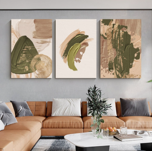 طقم مكون من 3 لوحات مقاس كل لوحه العرض 40 الطول 60...