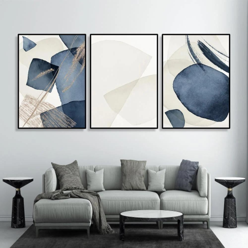 طقم مكون من 3 لوحات مقاس كل لوحه العرض 40 الطول 60...