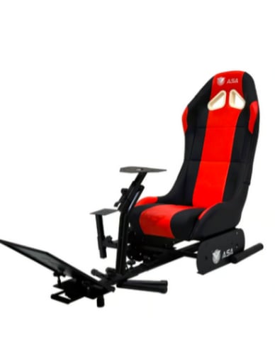 كرسي جمينق ازرق اسود F-GTR S- ASA