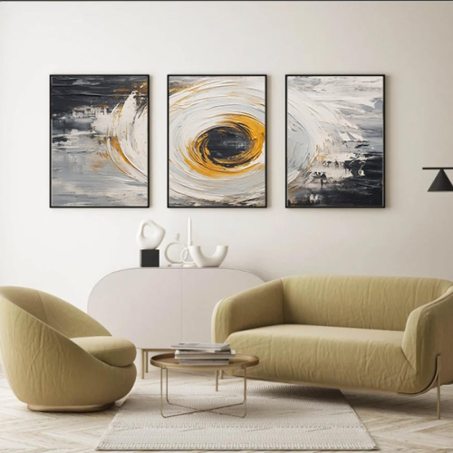 طقم مكون من 3 لوحات مقاس كل لوحه العرض 40 الطول 60...